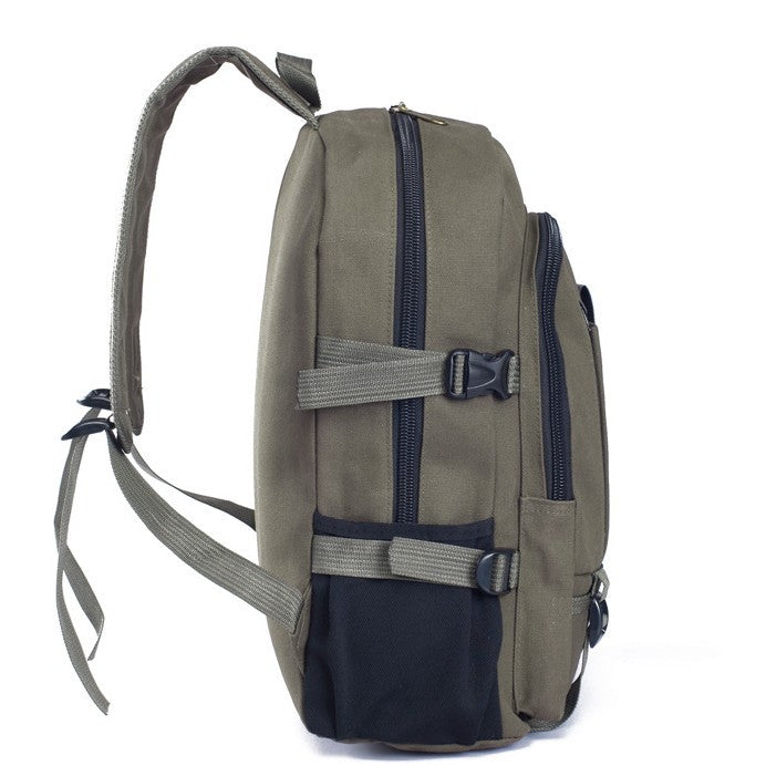 Mochila de lona para estudiantes
